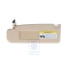 VW Original Pare-Soleil Avec Miroir Courtoisie Et Cache Cream - 1C0857551E 2J6