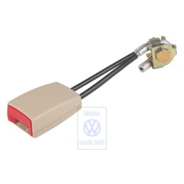 VW Original Boitier De Verrouillage Cream/Rouge Feu - 1C0858493A FSN