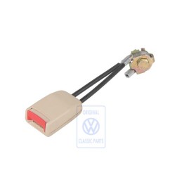 VW Original Boitier De Verrouillage Cream/Rouge Feu - 1C0858675 FSN