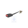 VW Original Boitier De Verrouillage Noir Satin/Rouge Feu - 1C0858676 FCN