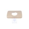 VW Original Cache P. Entrainement Electrique Beige Creme - 1C0877837C 3PT