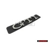 VW Original GTI Côté Embleme Monogramme Logo Chrome - 1H6853714 GX2