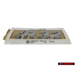 VW Original R32 Arrière Embleme Monogramme Logo Chrome - 1J0853675Q