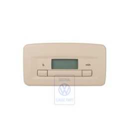 VW Original Montre Numerique Beige Creme - 1C0919203 3PT