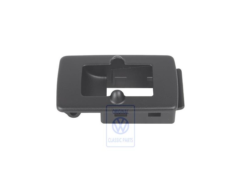 VW Original Ecran P. Commutateur Noir Satine - 1C0959527A 01C