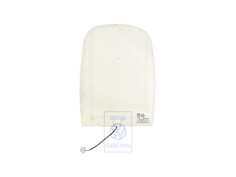 VW Original Element Chauffant De Dossier - 1C0963557A