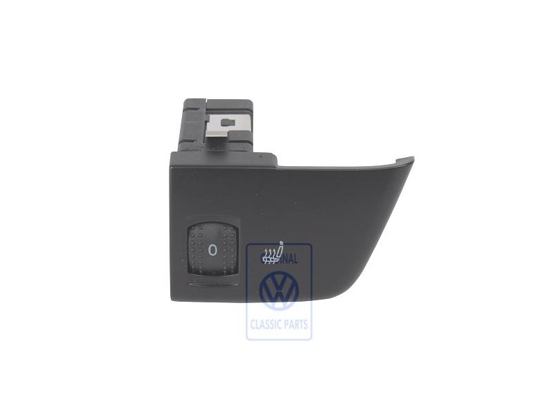 VW Original Commut. P. Chauffage De Siege Noir - 1C0963564B 20H