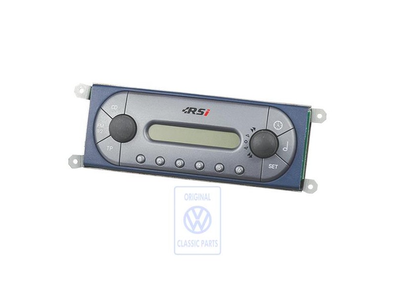 VW Original Facade D'Autoradio, Amovible - 1C9057623