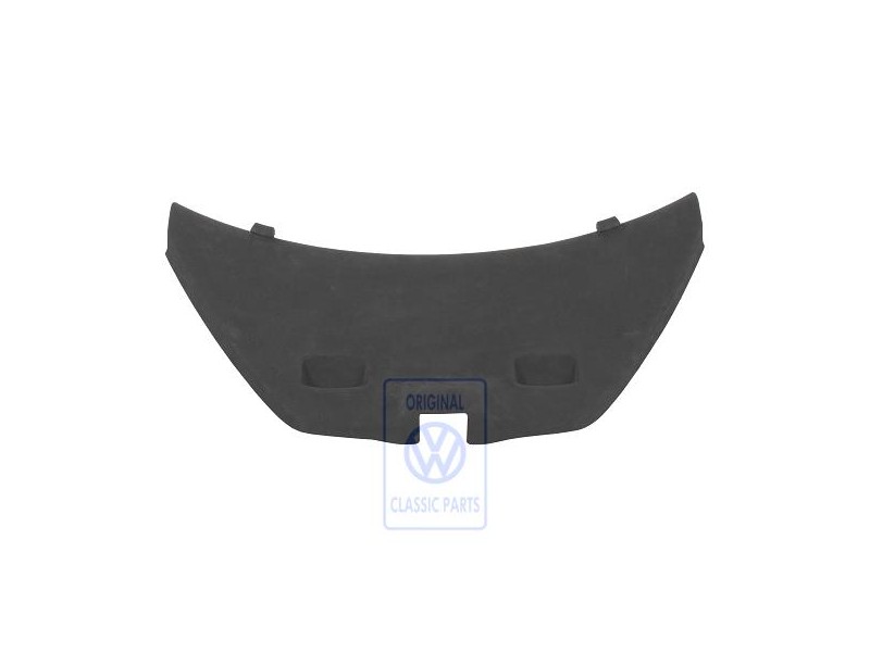 VW Original Revetement Du Capot De Coffre Noir - 1C9867605 7EN