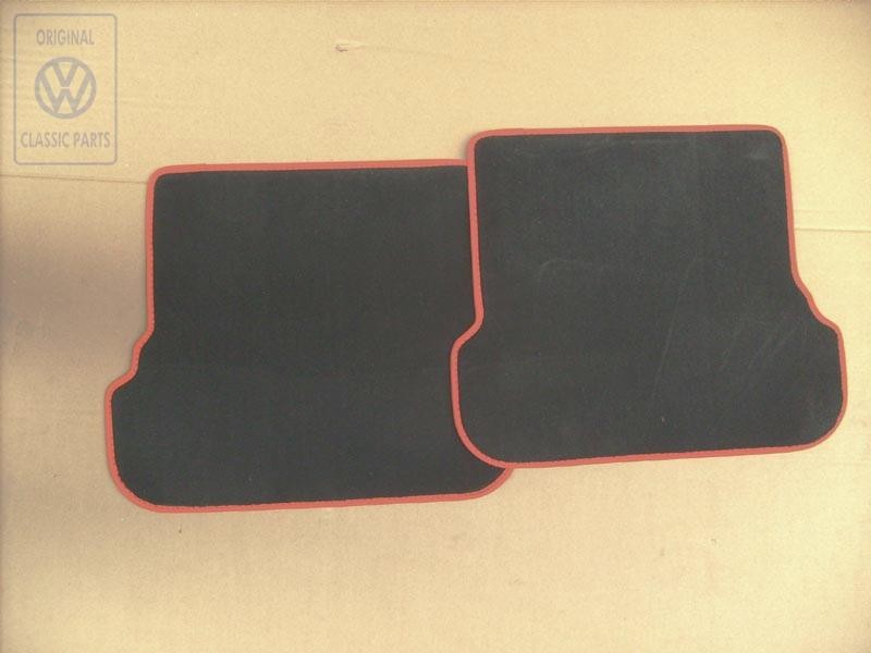 VW Original 1 Serie Tapis Noir/Orange Tropic - 1E0061224E GKV