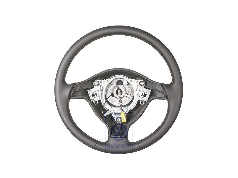 VW Original Volant De Direction (Cuir) Noir - 1E0419091E E74