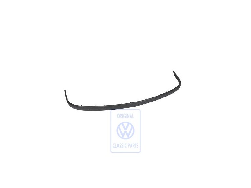 VW Original Baguette Deco Pour Pare-Chocs Noir - 1E0807719C 3FZ