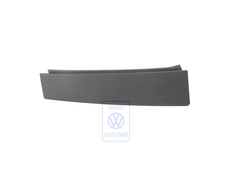 VW Original Ecran P. Montant B Noir Satine - 1E0853351A 3FZ