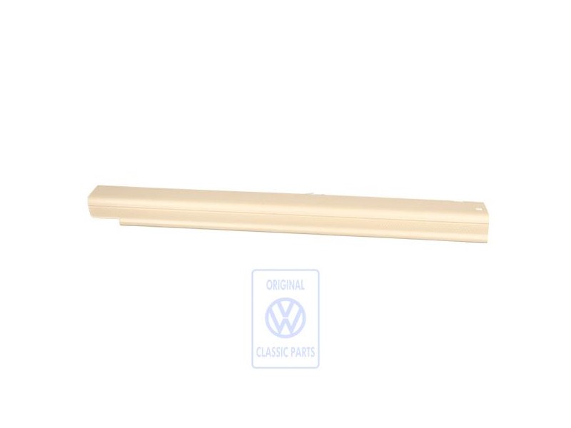 VW Original Enjoliveur De Seuil De Porte Beige Clair - 1E0853373 Q70
