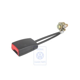 VW Original Boitier De Verrouillage Noir Satin/Rouge Feu - 1E0857740B FCN