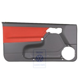 VW Original Garniture De Porte (Tissu) Noir/Orange Tropic - 1E0867011ANHFP