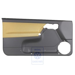VW Original Garniture De Porte (Tissu) Noir/Jaune Futura - 1E0867011ANHFT