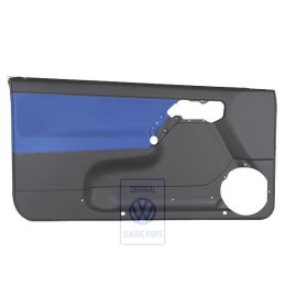 VW Original Garniture De Porte (Tissu) Noir/Bleu Jazz - 1E0867011ATLZQ