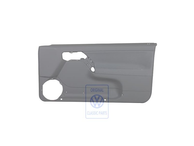 VW Original Garniture De Porte (Tissu) Gris Flanelle - 1E0867012AKHFY