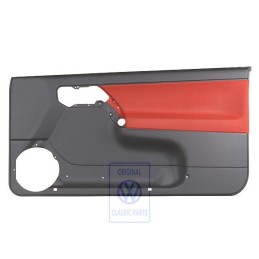 VW Original Garniture De Porte (Tissu) Noir/Orange Tropic - 1E0867012ANHFP
