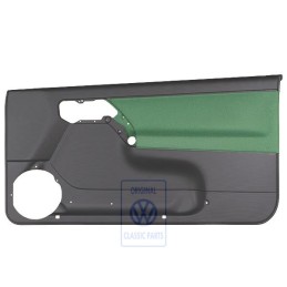 VW Original Garniture De Porte (Tissu) Noir/Vert Cosmic - 1E0867012ANHFQ