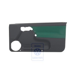 VW Original Garniture De Porte (Tissu) Noir/Vert - 1E0867012ATLZS