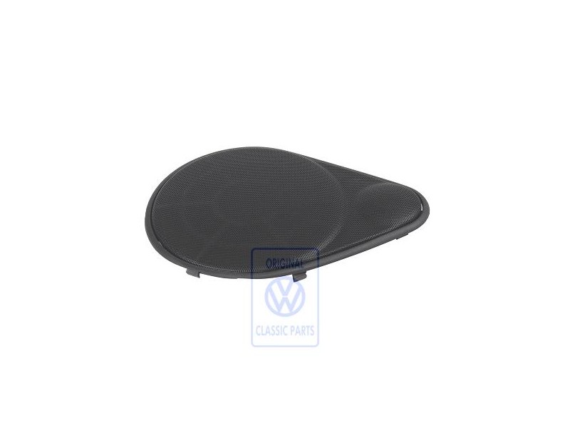 VW Original Ecran De Haut-Parleur Noir - 1E0867149A 01C