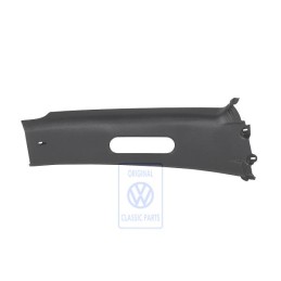 VW Original Revetement De Colonne B Noir Satine - 1E0867244 B41