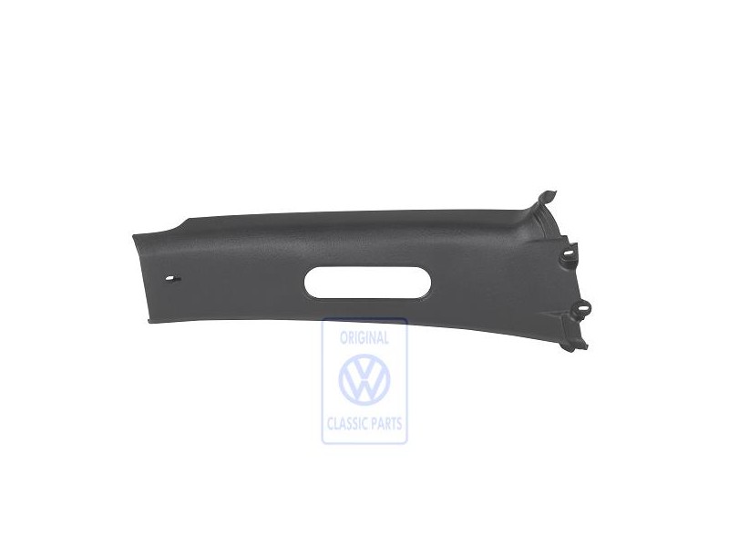 VW Original Revetement De Colonne B Noir Satine - 1E0867244 B41