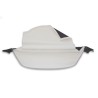 VW Original Garniture Capote (Simili-Cuir) Blanc Alpin - 1E0871035F 3YV