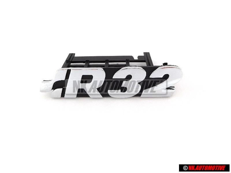 VW Original R32 Avant Embleme Monogramme Logo Chrome - 1J6853679D