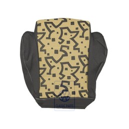 VW Original Garniture De Siege (Tissu) Jaune/Noir - 1E0881405H GRF