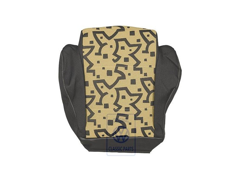 VW Original Garniture De Siege (Tissu) Jaune/Noir - 1E0881405H GRF