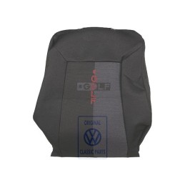VW Original Garniture De Dossier (Tissu) Noir/Gris - 1E0881805P FGW