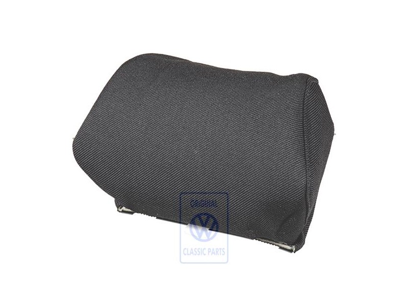 VW Original Garniture P.Appuie-Tete(Tissu) Noir/Bleu - 1E0881921G GUF