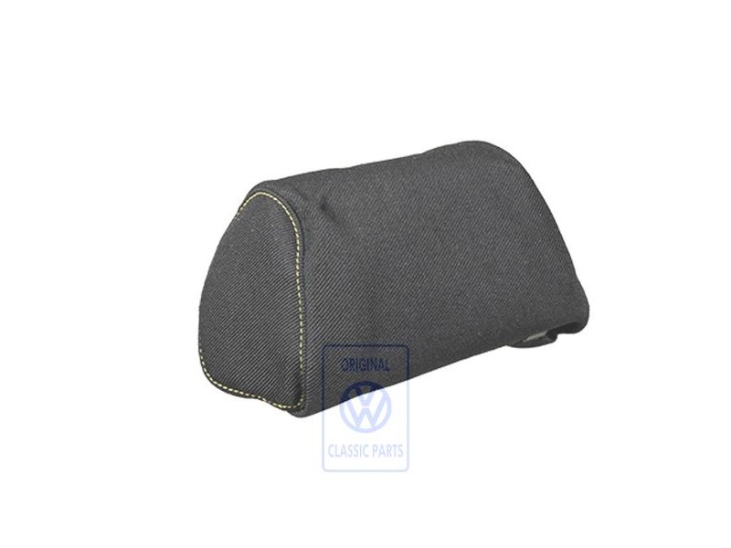 VW Original Garniture P.Appuie-Tete(Tissu) Noir/Jaune - 1E0881921G HLM
