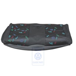 VW Original Garniture De Dossier (Tissu/Similicuir) Noir - 1E0885805J DYG