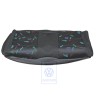VW Original Garniture De Dossier (Tissu/Similicuir) Noir - 1E0885805J DYG