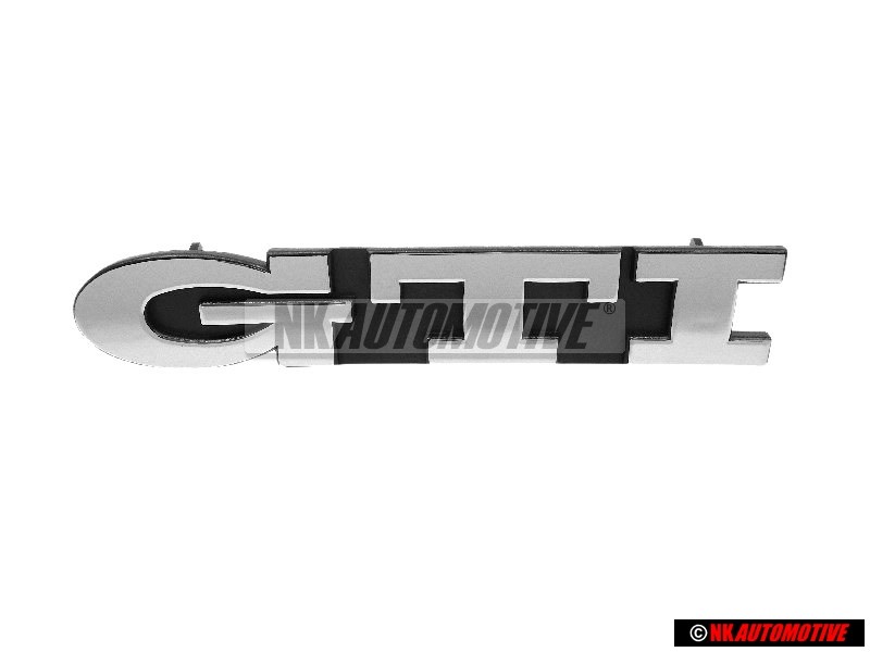 VW Original GTI Avant Embleme Monogramme Logo Chrome - 1H6853679B GX2