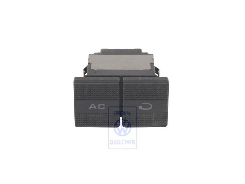 VW Original Commande P. Climatiseur Noir Satine - 1E0959543 01C