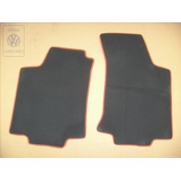 VW Original 1 Serie Tapis Noir/Orange Tropic - 1E1061223E GKV