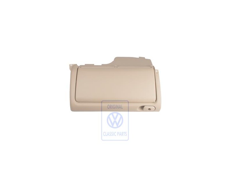 VW Original Casier De Rangement(Verrouil.) Beige Clair - 1E1857922 Q70