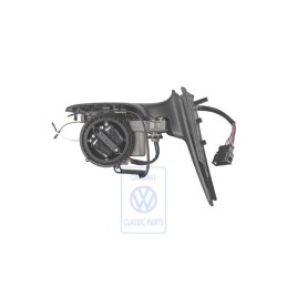 VW Original Coque Retroviseur Exterieur Noir Satine - 1E2857508F 01C
