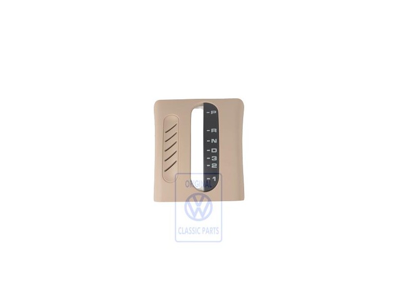 VW Original Ecran P. Commande Des Vitesses Beige Clair - 1E2863209 Q70