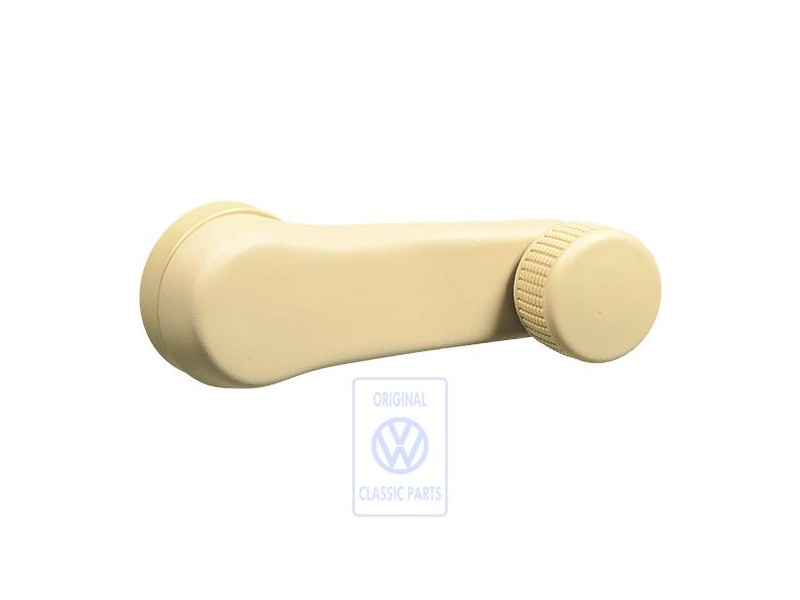 VW Original Manivelle De Leve-Glace Beige Creme - 1H0837581D 3PT