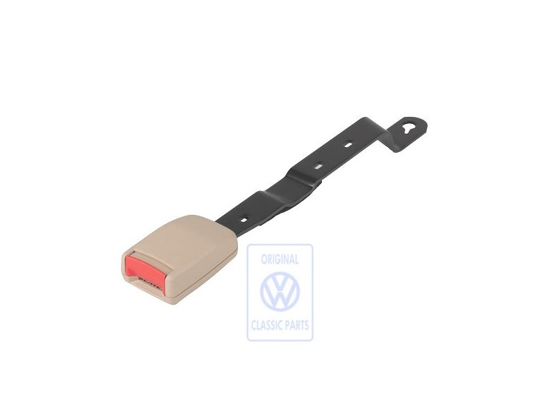 VW Original Boitier De Verrouillage Beige Clair/Rouge Feu - 1HM857756 FCR