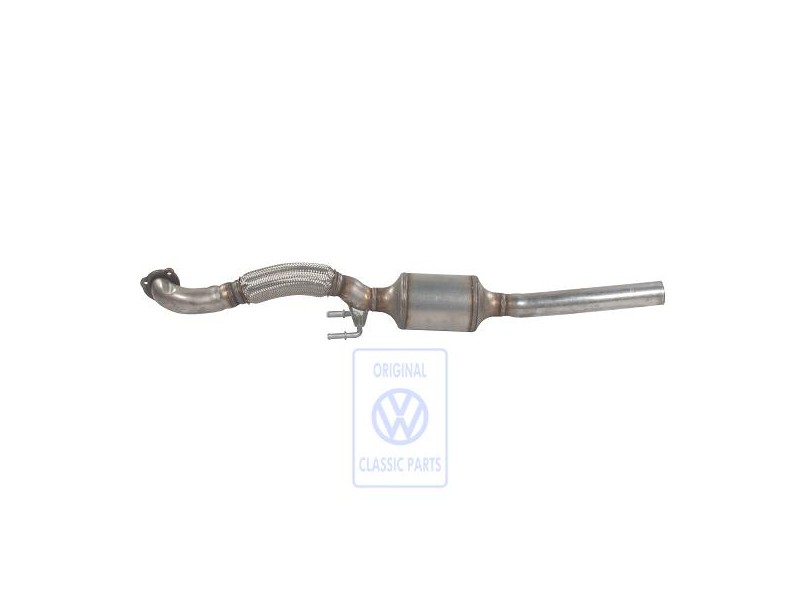 VW Original Tuyau D'Echap. Avec Catalyseur - 1J0254505KX