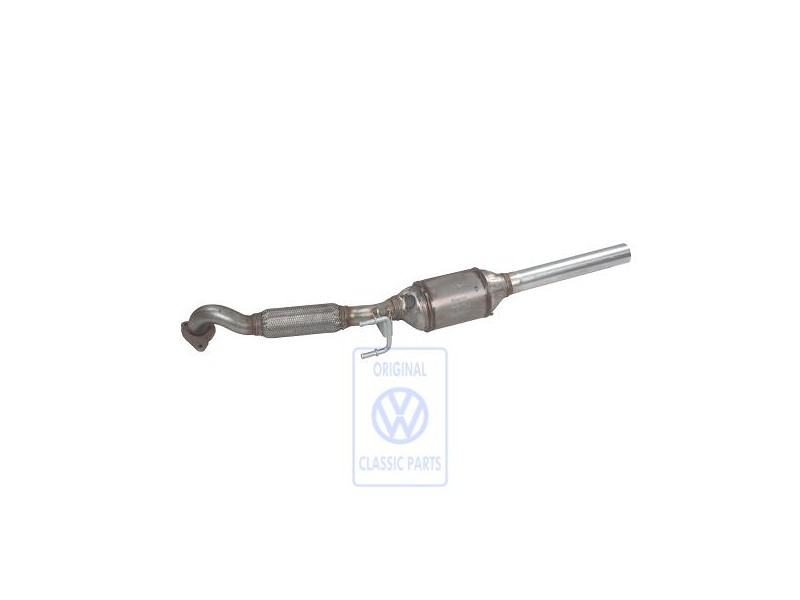 VW Original Tuyau D'Echap. Avec Catalyseur - 1J0254505TX