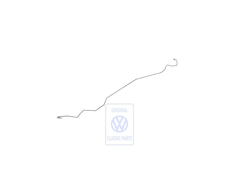 VW Original Tuyau Frein Du Repartiteur Au Raccord - 1J0611742C