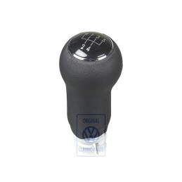 VW Original Pommeau Levier Vitesses (Cuir) Noir - 1J0711141M E74